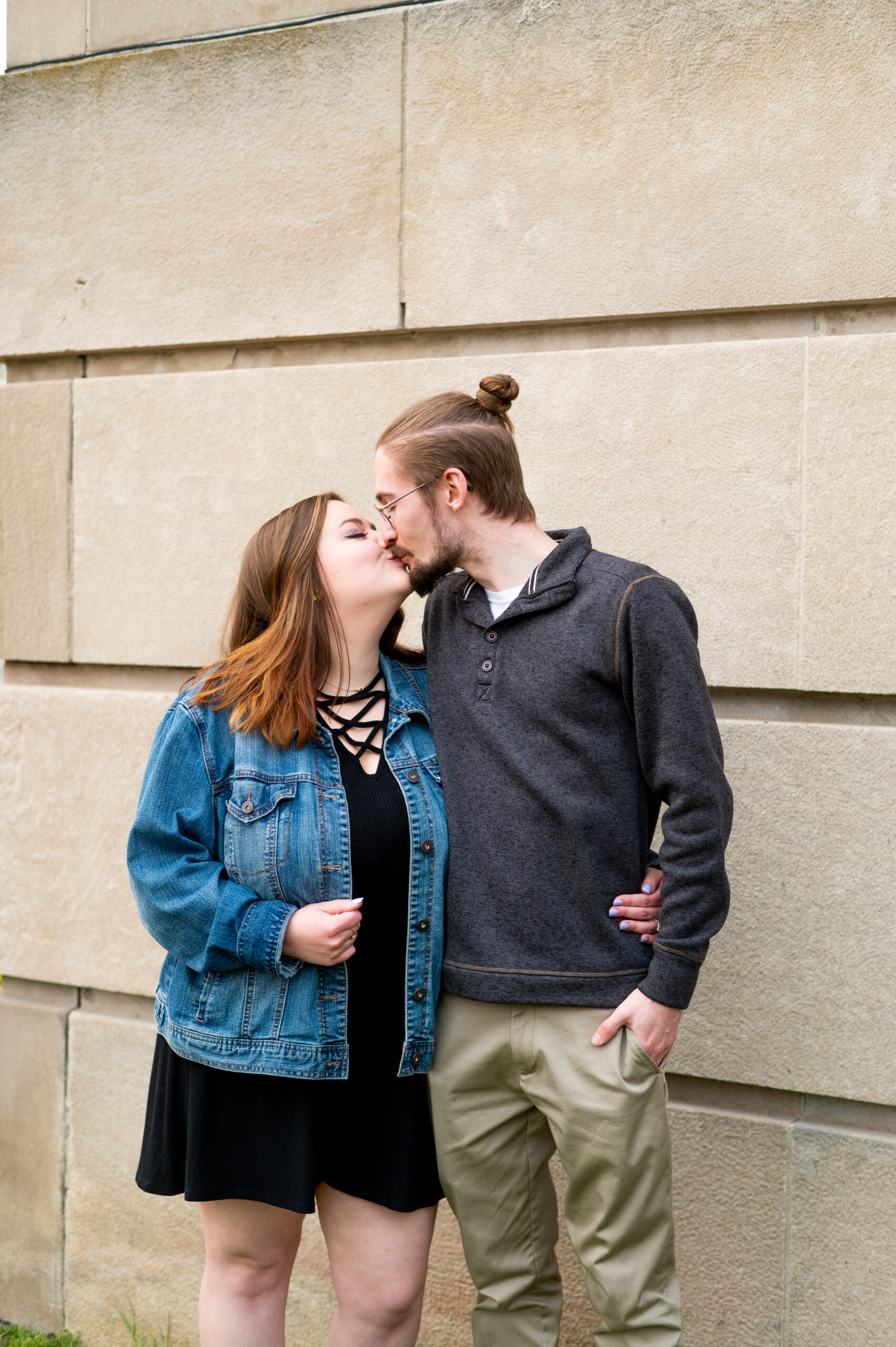 Buffalo Lifestyle Engagement Session in the Village of Kenmore